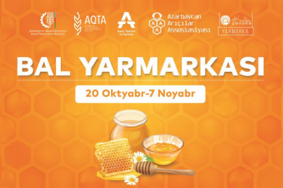 Bakıda 250 arıçının iştirak edəcəyi Bal Yarmarkası keçiriləcək