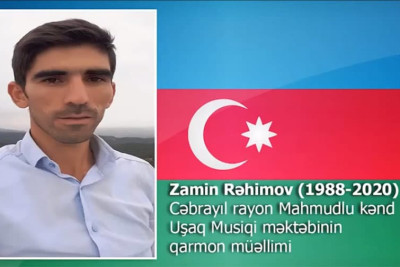 Binəqədi rayonunda şəhidin adına bulaq açılıb