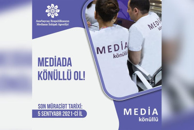 Bakıda “MEDİA könüllüləri” Proqram təşkil olunacaq