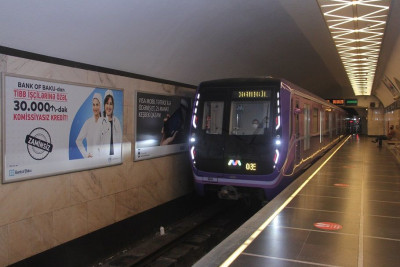 Bakı metropoliteninə 20 yeni vaqon gətiriləcək