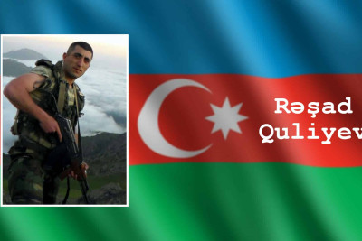 Bakıda şəhid polkovnik-leytenant Rəşad Quliyevin xatirəsinə anım mərasimi keçirilib