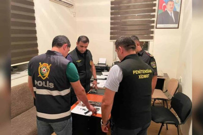 Maştağada məhkumuna məxsus olan torpaq sahəsində silahlar aşkar olunub