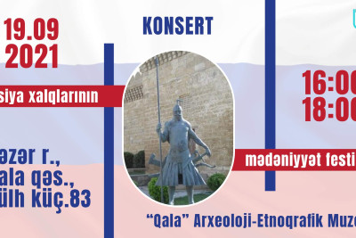 Bakıda “Rusiya xalqlarının mədəniyyət festivalı” adlı tədbir keçiriləcək