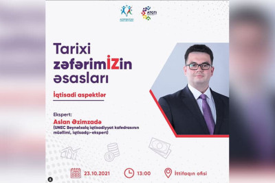 “Tarixi zəfərimİZin əsasları” layihəsi çərçivəsində gənclərlə görüş keçiriləcək