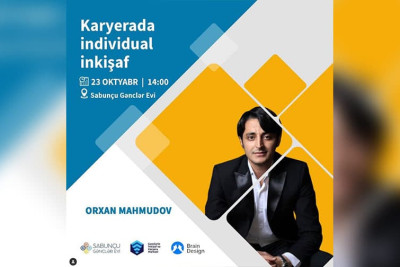 Bakıda ödənişsiz “Karyerada İndividual İnkişaf” təlimi keçiriləcək
