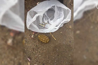 Bakıda daha bir qumbara tapılıb: pirotexniklər cəlb olunub