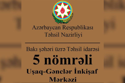 Bakıda təhsil idarəsi yeni layihəyə start verib