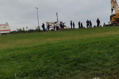 Bakıda ağır avtoqəza: 5 nəfər ölüb, 21 nəfər xəsarət alıb