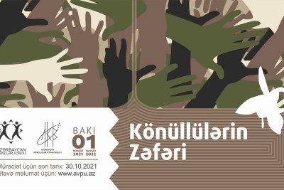 Bakıda “Könüllülərin Zəfəri” layihəsinə start verilib