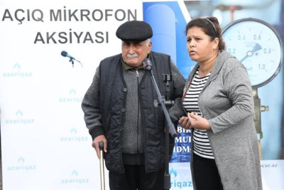 “Açıq mikrofon” aksiyasısının növbəti ünvanı Qala kəndi olub