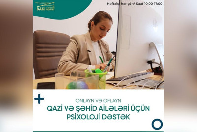 Bakıda qazi və şəhid ailələrinə təmənnasız xidmət göstərilir