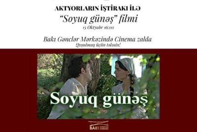 Bakıda "Soyuq günəş" filmi nümayiş olunacaq