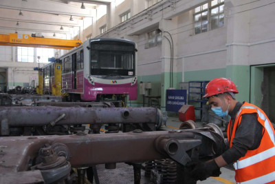 Bakı metropolitenində ilk dəfə yerli mütəxəssislər yeni nəsil qatarları təmiri ilə məşğul olacaqlar
