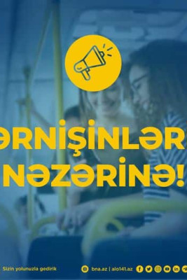 85 saylı marşrutun hərəkət sxemi müvəqqəti dəyişdirilir