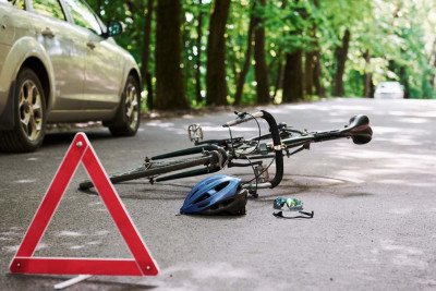 Velosipedçini vuran sürücü tapılaraq saxlanılıb
