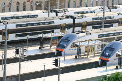 Abşeron dairəvi dəmir yolunda sərnişin qatarlarının cədvəli dəyişib