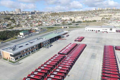 Bakıya yeni sərnişin avtobusları gətirilir