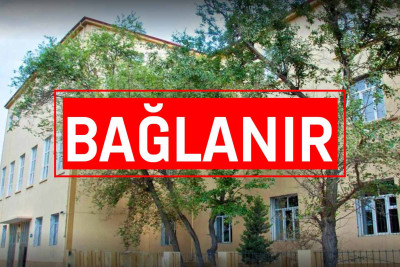 Bakıda məktəb qəzalı vəziyyətə görə bağlanır