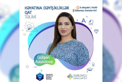 Paytaxtın Sabunçu rayonunda gənclər üçün təlim təşkil olunacaq