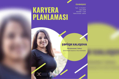 Bakıda ödənişsiz vebinar keçiriləcək