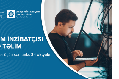 “Sistem inzibatçısı” ixtisası üzrə ödənişsiz təlim keçirilir