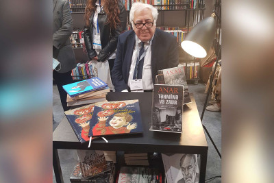 Bakı Ekspo Mərkəzində keçirilən VII Bakı Beynəlxalq Kitab Sərgi-Yarmarkasının bağlanış mərasimi olub