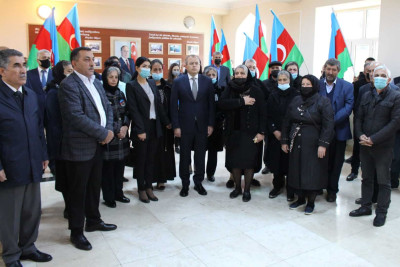 Səbail rayonunda Vətən müharibəsi şəhidinin adı əbədiləşdirilib