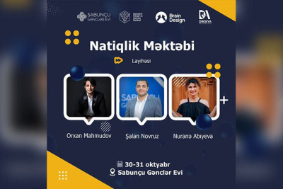 Bakıda natiqlik sənəti üzrə ödənişsiz təlimlər keçiriləcək