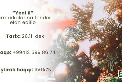 Bakıda “Yeni il” yarmarkalarına tender elan edilib