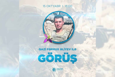 Bakıda II Qarabağ müharibəsi qazisi ilə görüş keçiriləcək