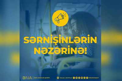 Bakıda 2 nömrəli marşrut xətti üzrə avtobusların hərəkət sxemində dəyişiklik edilib