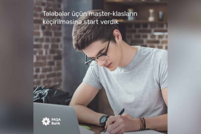 "PAŞA Bank" 8 universitetin tələbələrinə ödənişsiz master-klaslar keçirdəcək