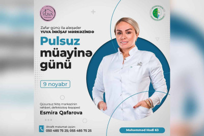 Qüsursuz Nitq Korreksiya mərkəzi “PULSUZ MÜAYİNƏ” aksiyası keçirdəcək