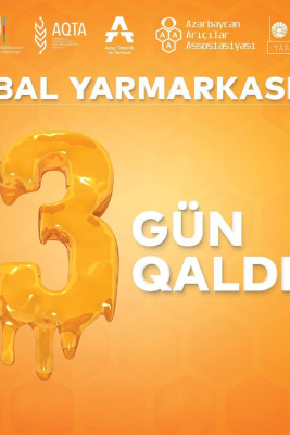 Bal yarmarkasının son günləri: bütün məhsullar endirimlə satılır
