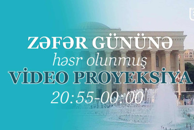 Bakıda Muzey Mərkəzinin binasında video proyeksiya göstəriləcək