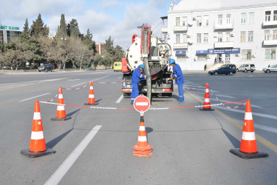 “Azərsu” payız-qış mövsümünə hazırlıqlar çərçivəsində kompleks tədbirlər həyata keçirir