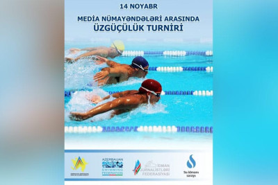 Bakıda media işçiləri arasında üzgüçülük turniri keçiriləcək