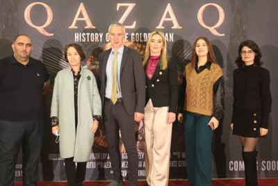 Bakıda Qazaxıstanın birinci Prezidenti haqqında çəkilmiş filmin təqdimatı keçirilib