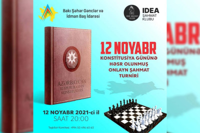 Bakıda onlayn şahmat turniri baş tutacaq