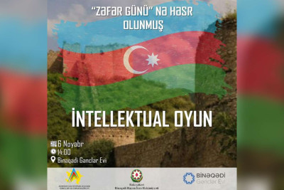 Zəfər həftəsi çərçivəsində “Nə? Harada? Nə zaman? ” intellektual oyunu keçiriləcək
