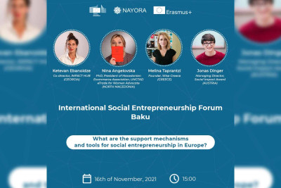 Bakıda “Beynəlxalq Sosial Sahibkarlıq Forum”u keçiriləcək
