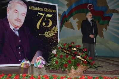 Bakıda Xalq artisti Əliabbas Qədirovun yubileyinə həsr olunmuş gecə keçirilib