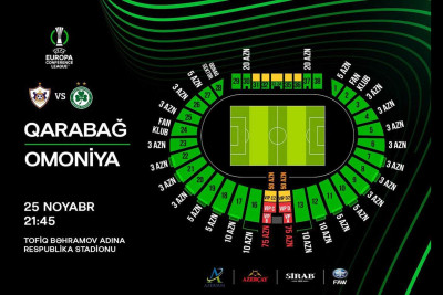 Bakıda UEFA-nın oyunu keçiriləcək