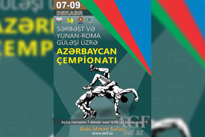 Bakıda sərbəst və yunan-Roma güləşi üzrə Azərbaycan çempionatı keçiriləcək