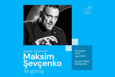 Maksim Şevçenko Bakıda izləyiciləri ilə görüşəcək