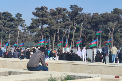 Bakıda İkinci Qarabağ müharibəsi şəhidlərinin xatirəsi yad edilir