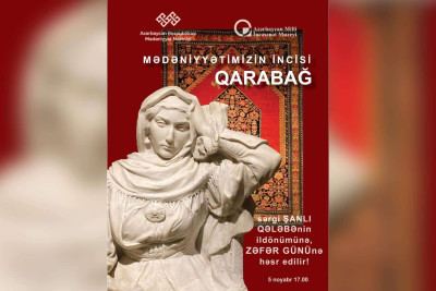 Bakıda “Mədəniyyətimizin incisi – Qarabağ” sərgisi keçiriləcək