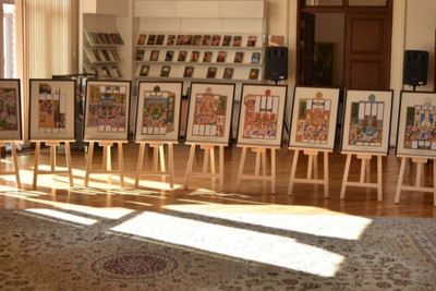 Bakıda Nizami Gəncəvinin əsərlərinə çəkilmiş miniatürlərdən ibarət sərgi start götürüb