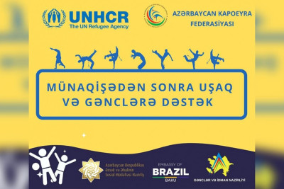 Azərbaycan Kapoeyra Federasiyası “Münaqişədən sonra gənclər və uşaqlara dəstək” adlı layihəyə start verib