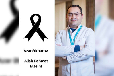 44 günlük Vətən müharibəsində hərbi həkim kimi fəaliyyət göstərən neyrocərrah vəfat edib